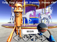 Игри Tung Tung Sahur VS Tralalero Tralala FNF