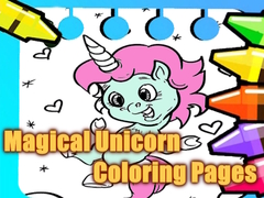 Игри Magical Unicorn Coloring Pages