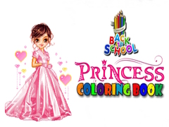 Игри Back To School Princess Coloring Book