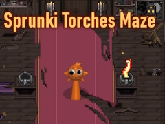 Игри Sprunki Torches Maze