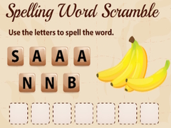 Игри Spelling Word Scramble