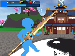 Игри Obby Stickman  On Swords