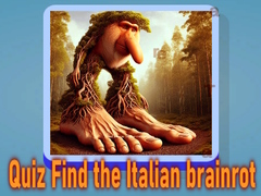 Игри Quiz Find the Italian brainrot 