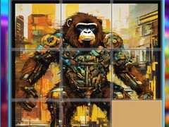 Игри Gorilla Sliding Puzzles