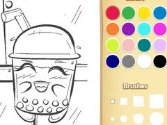 Игри Boba Tea Coloring Book for Kids