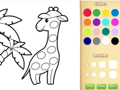 Игри Easy Animal Coloring Book for Kids