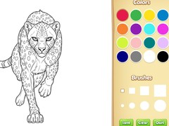 Игри Wild Animals Coloring Book