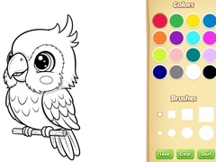 Игри Kawaii Animal Coloring Book