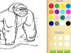 Игри Zoo Animals Coloring Book for Kids