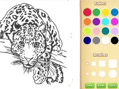 Игри Realistic Animals Coloring Book for Kids