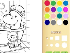 Игри Cozy Friends Coloring Book for Kids