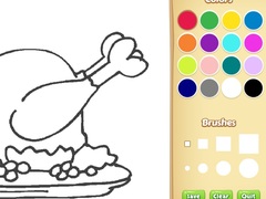 Игри Food Coloring Book For Kids