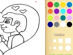 Игри Love Coloring Book For Kids