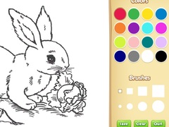 Игри Bunny Coloring Book For Kids
