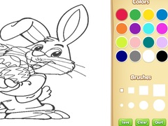 Игри Easter Bunny Coloring Book for Kids