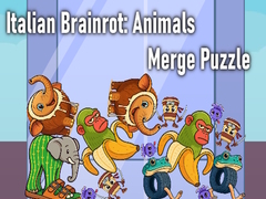 Игри Italian Brainrot: Animals Merge Puzzle