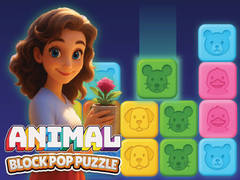 Игри Animal Block Pop Puzzle