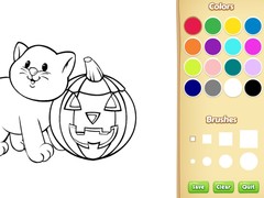 Игри Halloween Coloring Book