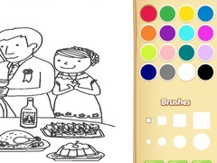 Игри Wedding Coloring Book for Kids