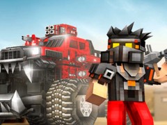 Игри Blocky Cars: Car Battle