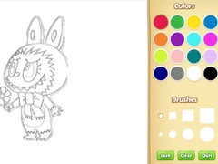 Игри Chibi Labubu Coloring Book for Kids