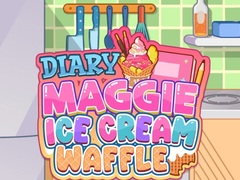 Игри Diary Maggie: Ice Cream Waffle