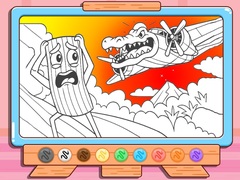 Игри Coloring Book: Bombardino Crocodilo