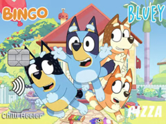 Игри Jigsaw Puzzle: Bluey Credit Card