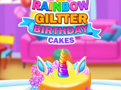 Игри Rainbow Glitter Birthday Cakes