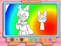 Игри Coloring Book: Pinki Sprunki Makeover