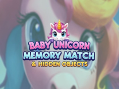 Игри Baby Unicorn Memory Match & Hidden Objects