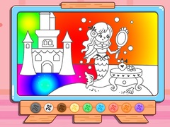 Игри Coloring Book: Mermaid Makeup