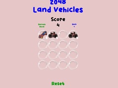 Игри 2048 Land Vehicles