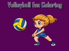 Игри Volleyball Fun Coloring