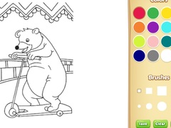 Игри Circus Animals Coloring Book