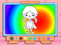 Игри Coloring Book: Toca Boca Girl