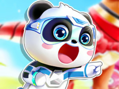 Игри Jigsaw Puzzle: Baby Panda Robot Team