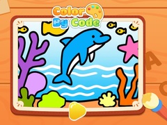 Игри Color By Code: Dolphin