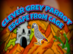 Игри Clever Grey Parrot Escape from Cage