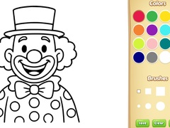 Игри Clown Coloring Book