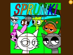Игри Sprunki Sliding Puzzle