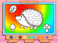 Игри Coloring Book: Hedgehog