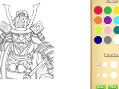 Игри Samurai Coloring Book