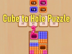 Игри Cube to Hole Puzzle