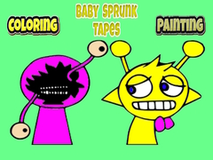 Игри Coloring Baby Sprunk tapes Painting
