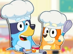 Игри Jigsaw Puzzle: Bluey & Bingo Fancy Cooking