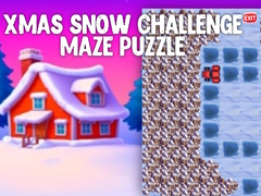 Игри Xmas Snow Challenge Maze Puzzle