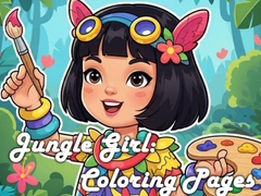 Игри Jungle Girl: Coloring Pages