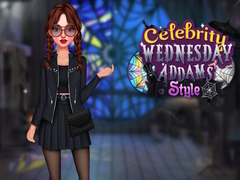 Игри Celebrity Wednesday Addams Style