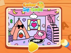 Игри Color By Code: Hello Kitty Room Decor